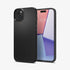 ACS06544 - iPhone 15 Pro Max Case Thin Fit in black showing the back